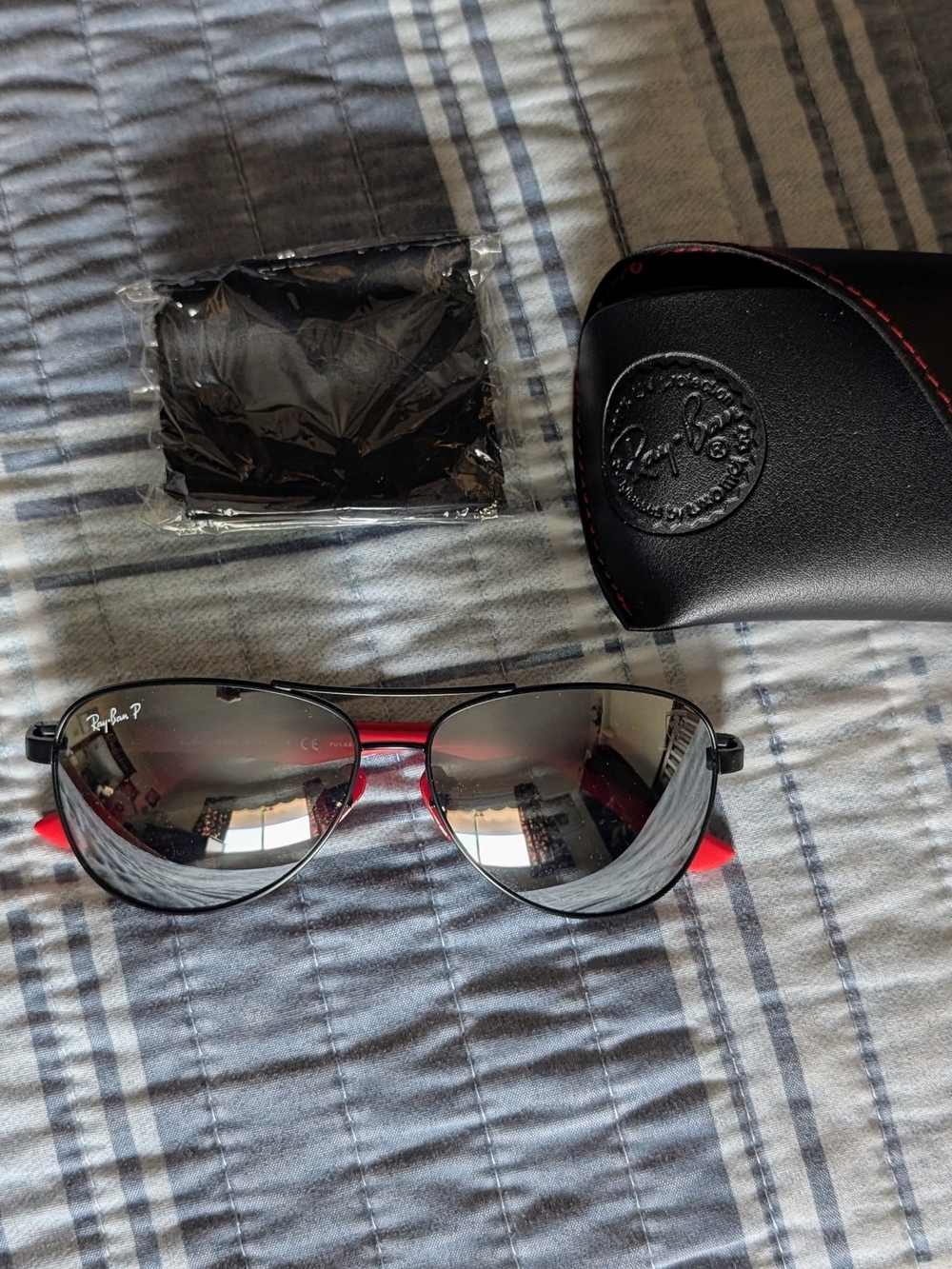 Ray-Ban RB8313M Scuderia Ferrari Collection Sunglasses